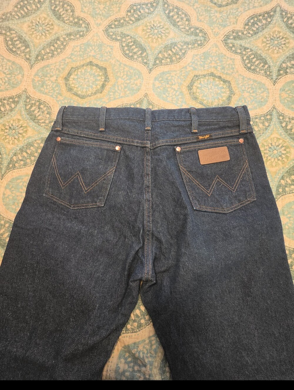 Wrangler 13MWZ Cowboy Cut Original Fit Jeans Indigo Blue 36x30